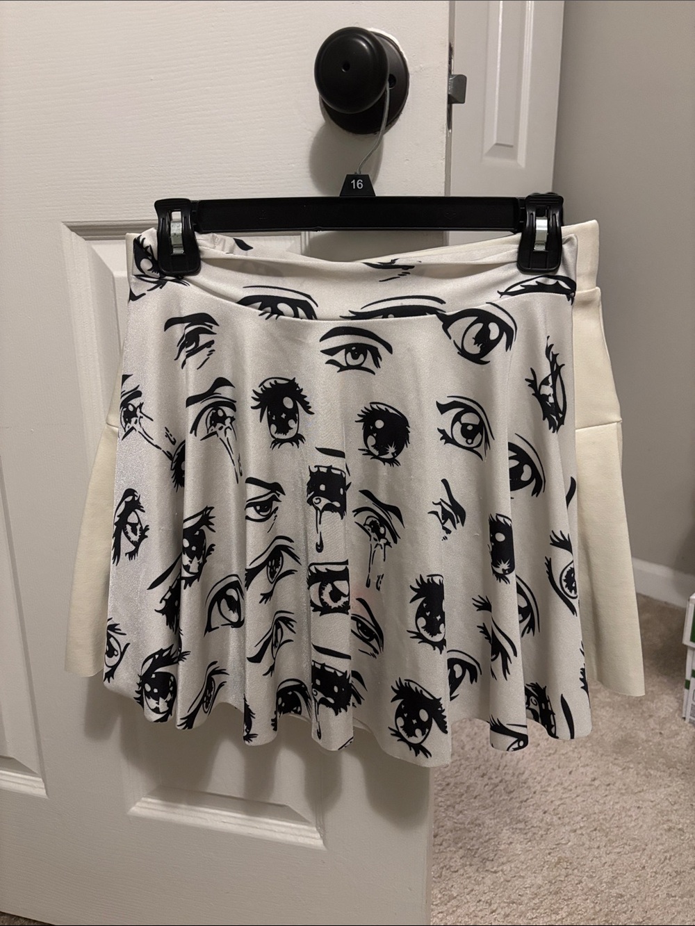 Anime eyes skirt
